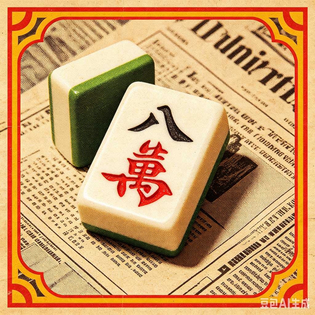 green transparent mahjong tiles