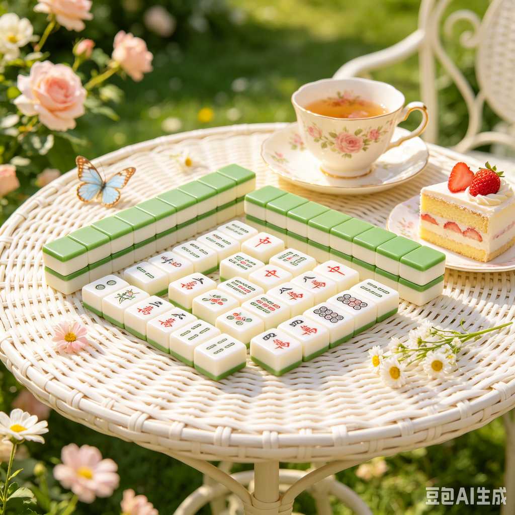 gloss texture mahjong tiles