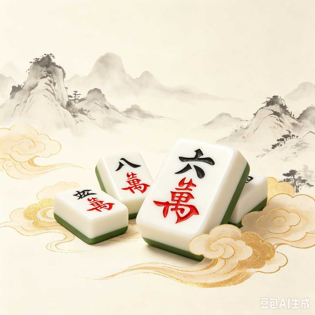 festival themed mahjong set