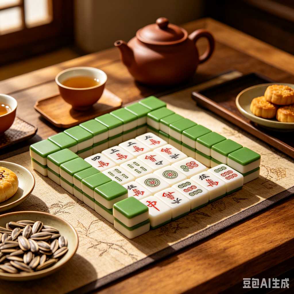 casual mahjong game set