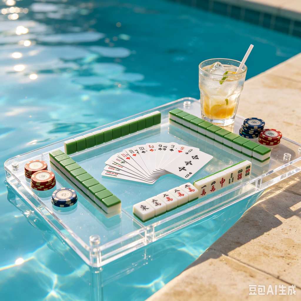 colored mahjong tile racks